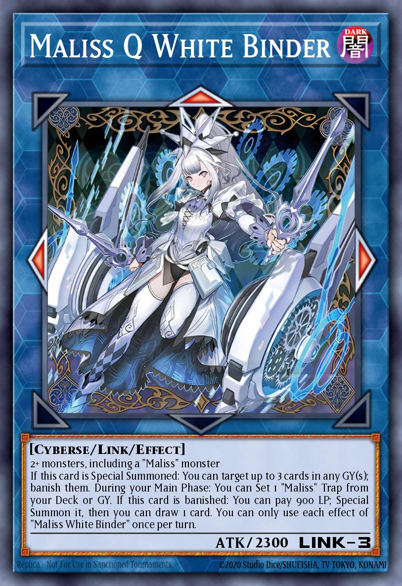 Malice <Q> White Binder